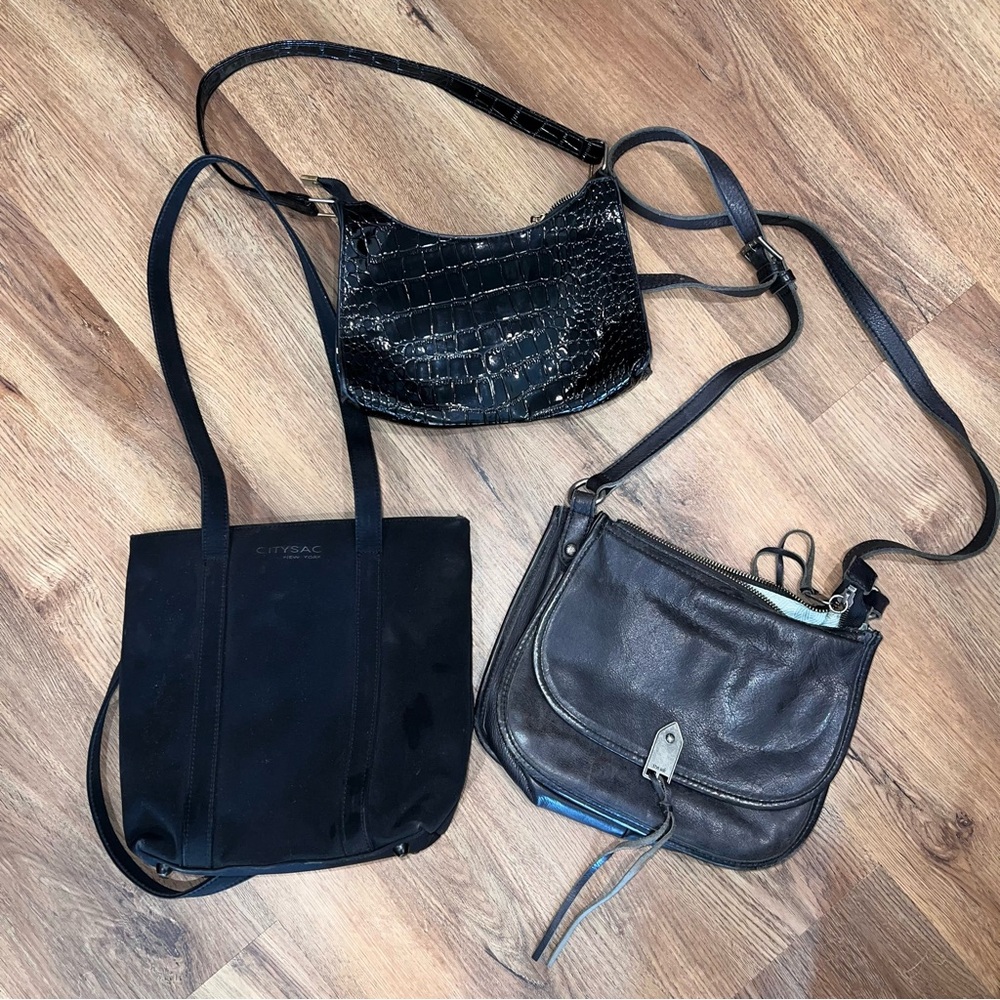 Black Messenger Bag Bundle